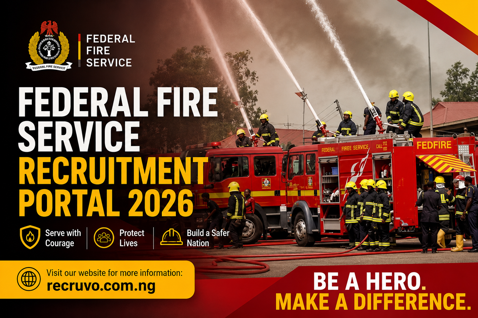 Federal Fire Service Recruitment Portal 2026