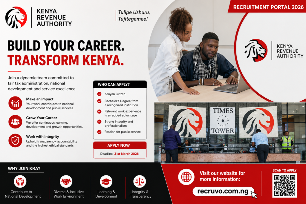 kra recruitment portal